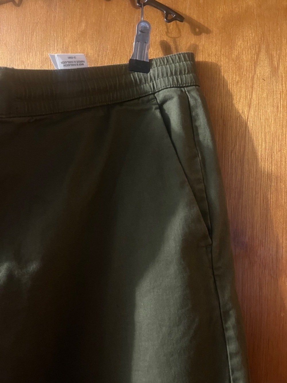 Men’s Denver Hayes Olive Green Chinos 42X30 - Picture 3 of 11